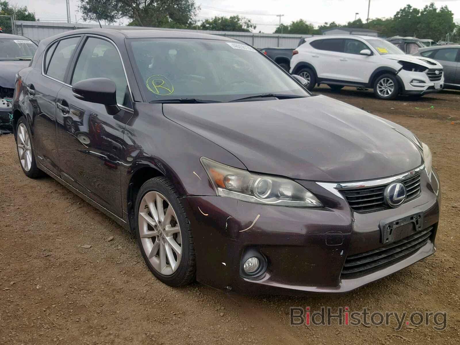 Фотография JTHKD5BH7C2088579 - LEXUS CT 200 2012