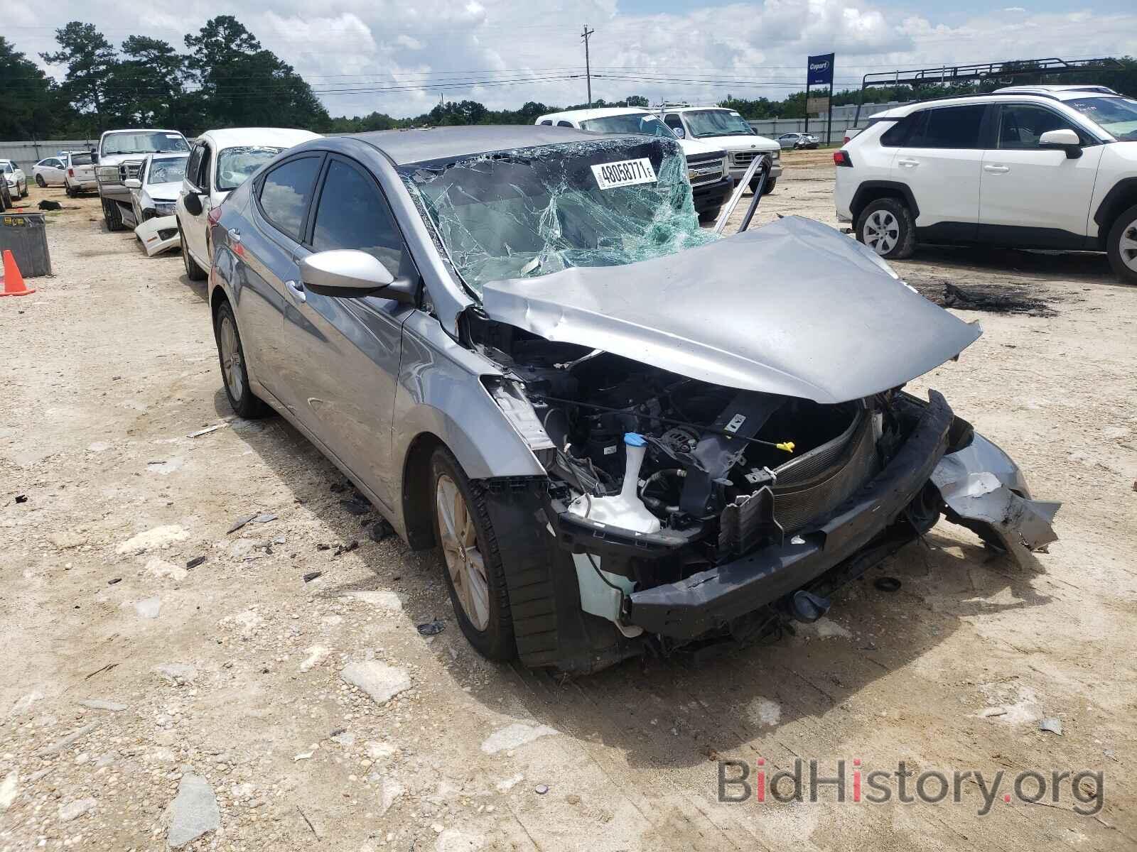 Photo KMHDH4AE6EU029669 - HYUNDAI ELANTRA 2014