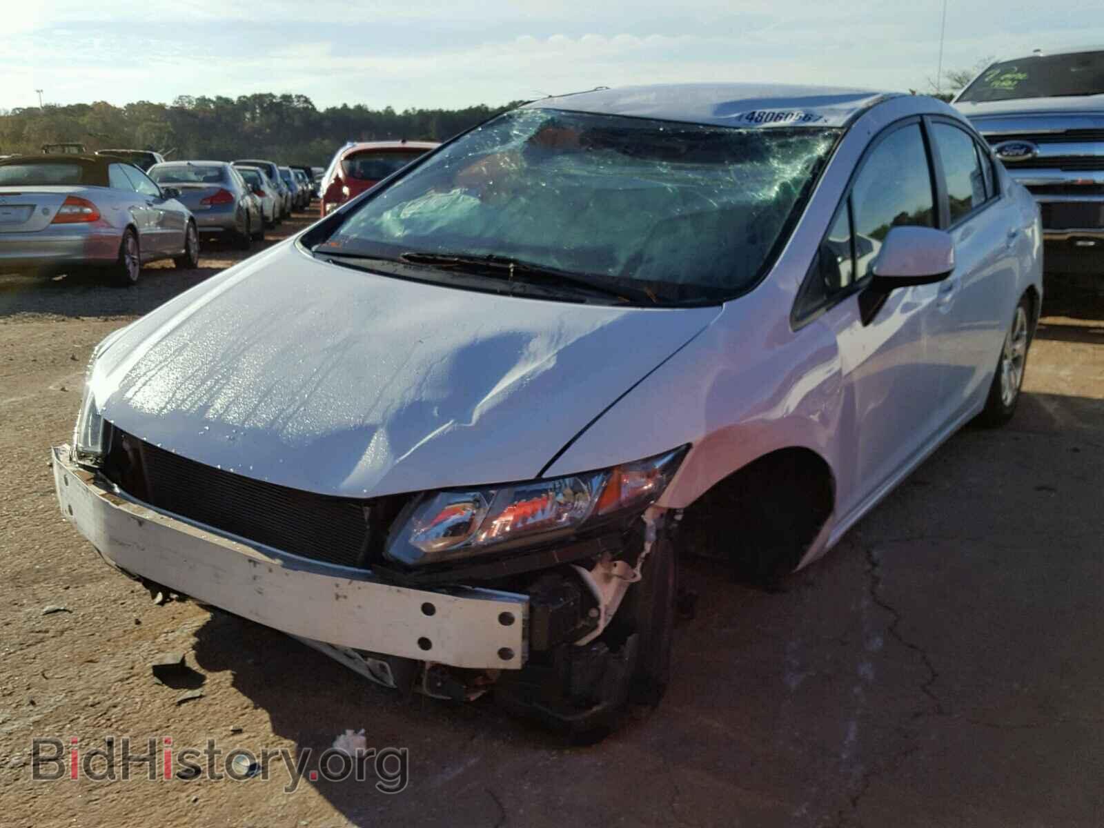 2013 HONDA CIVIC - VIN: 2HGFB2F55DH508180 - Фото 2