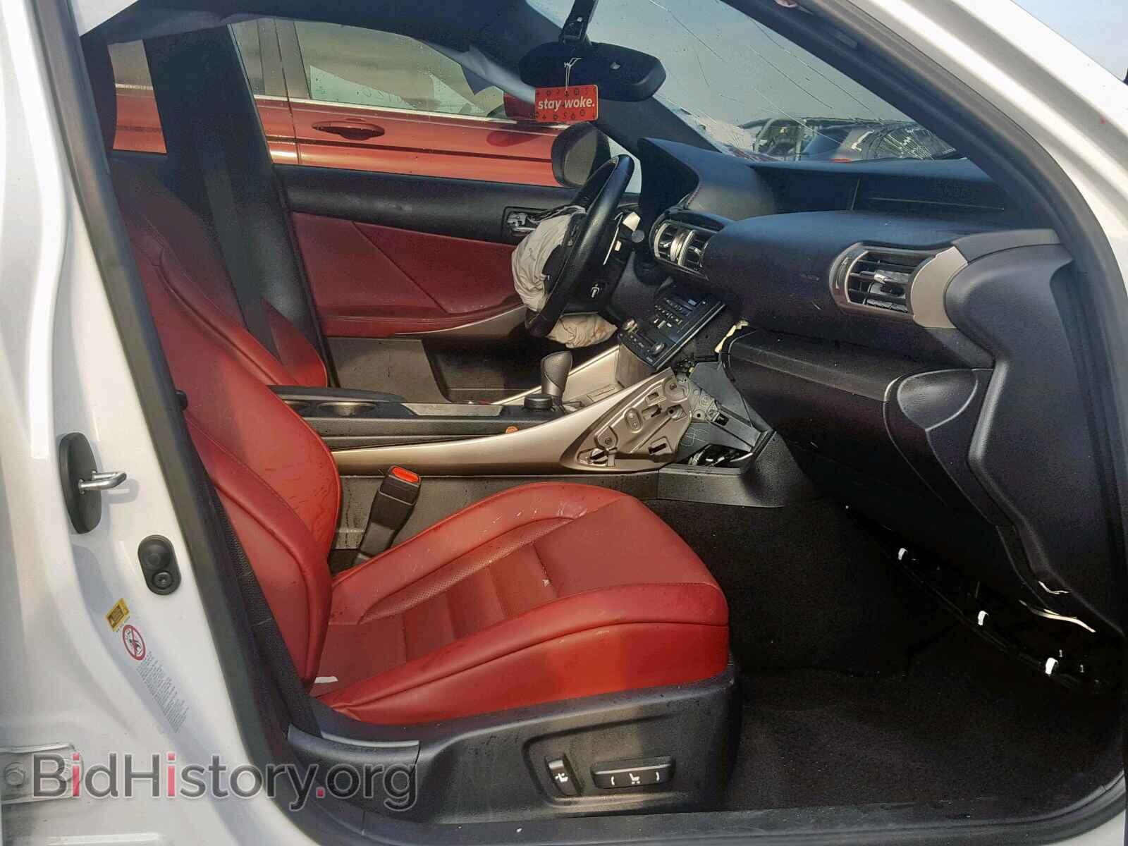 2016 LEXUS IS - VIN: JTHBA1D23G5015921 - Фото 5