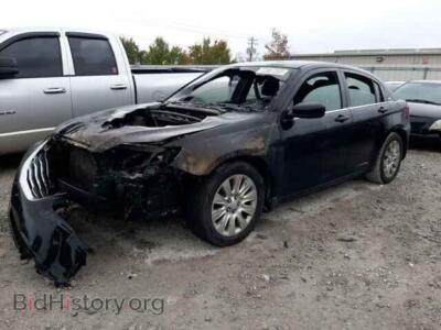 2013 Chrysler 200 LX, black — VIN 1C3CCBAB1DN686708, Copart