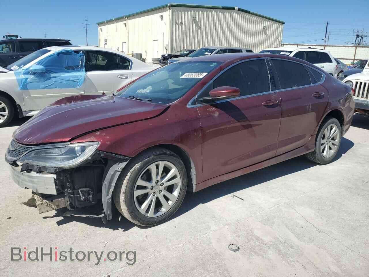 Фотография 1C3CCCAB7GN167656 - CHRYSLER 200 2016