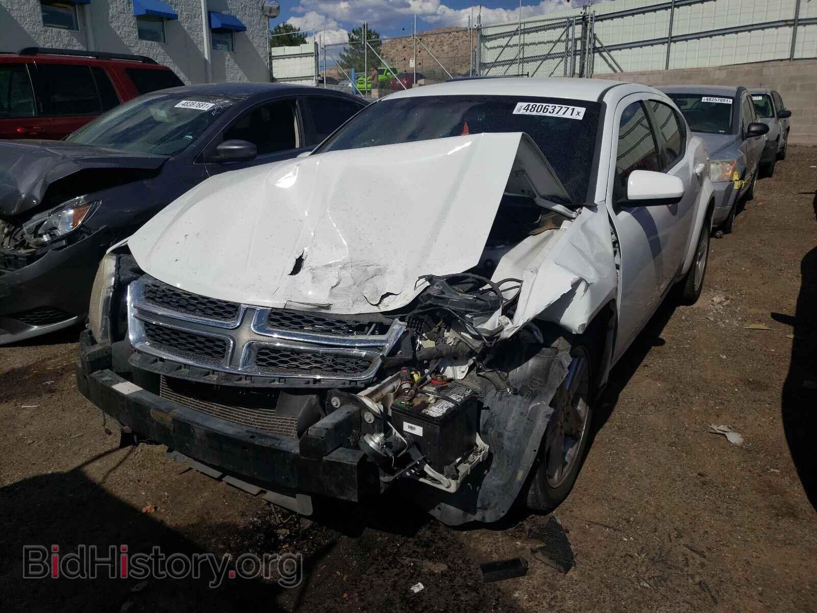 2013 DODGE AVENGER - VIN: 1C3CDZCB5DN739672 - Фото 2