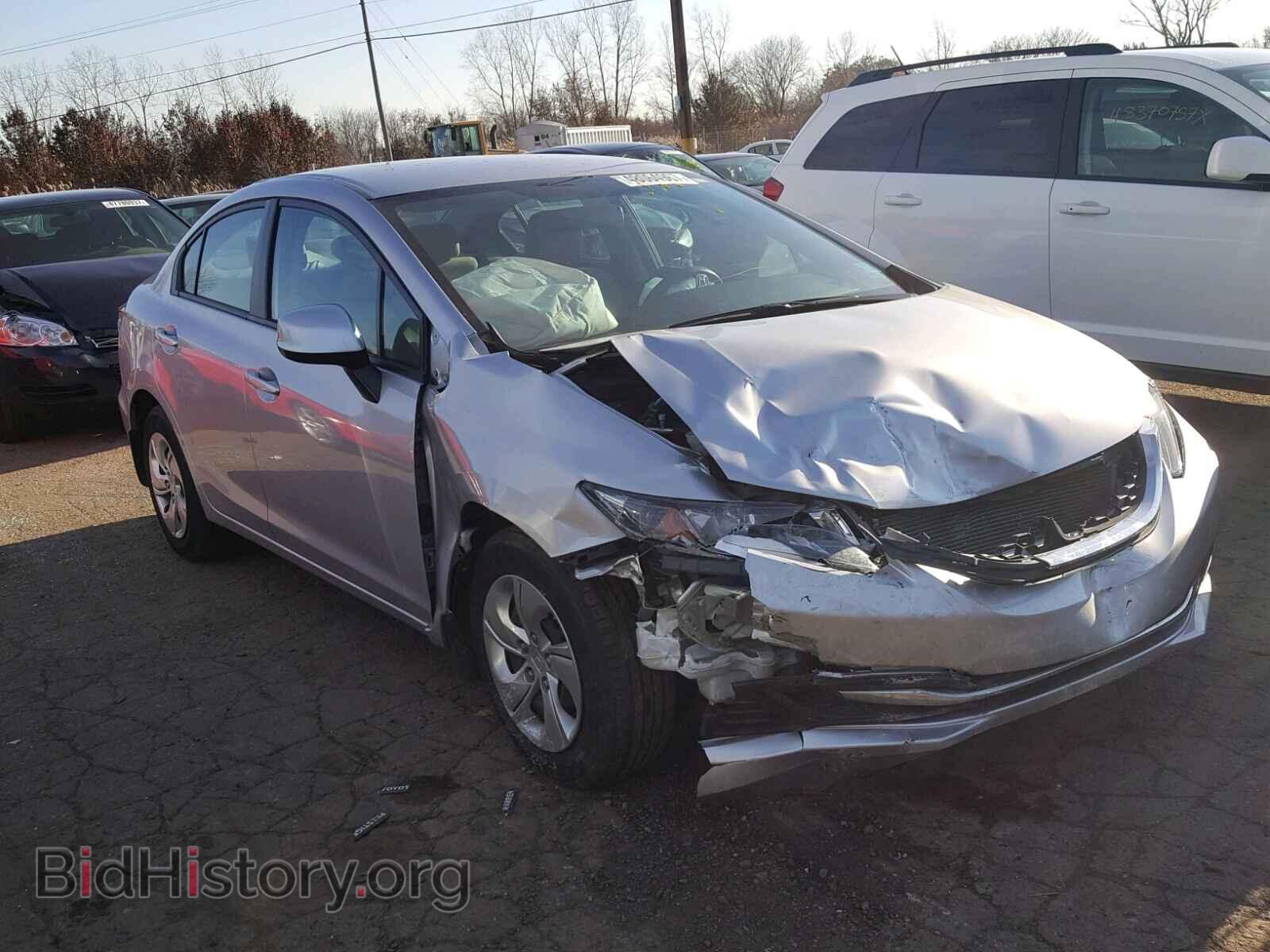 Photo 19XFB2F54DE010191 - HONDA CIVIC 2013