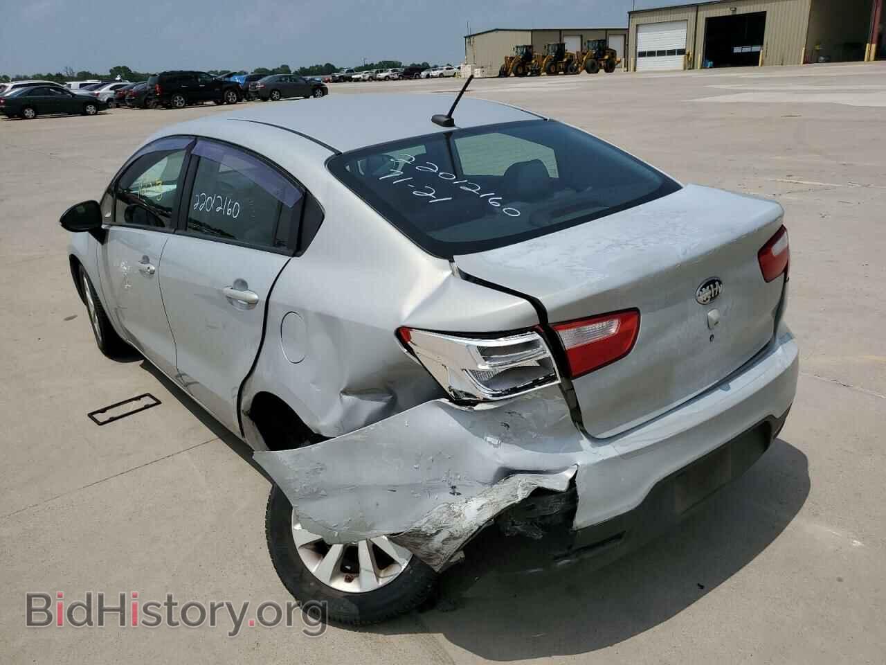 2013 KIA RIO - VIN: KNADN4A33D6227119 - Фото 3