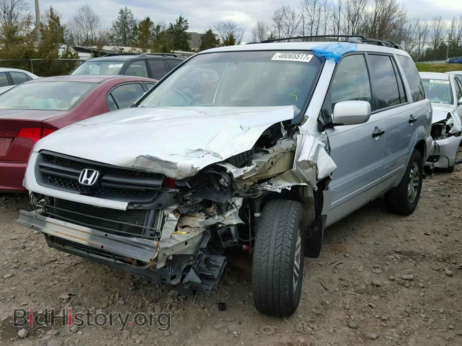 2005 HONDA PILOT - VIN: 5FNYF18465B061733 - Фото 2