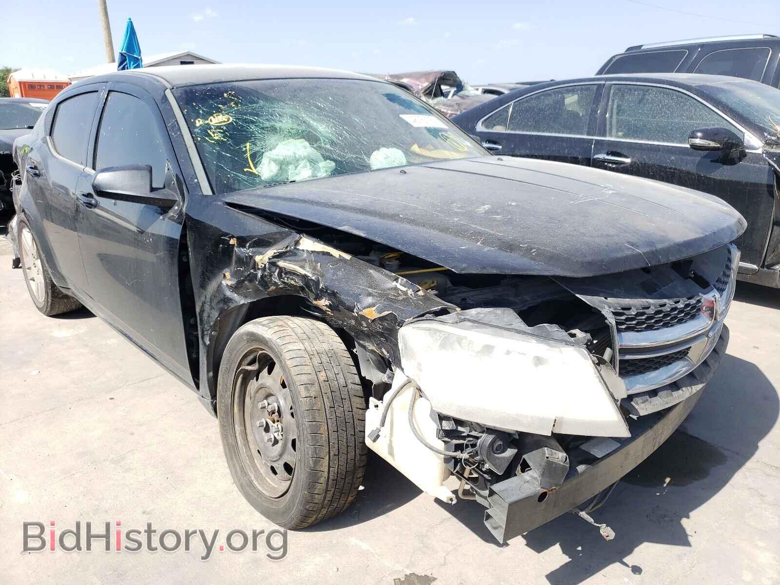 Фотография 1C3CDZAB0DN730185 - DODGE AVENGER 2013