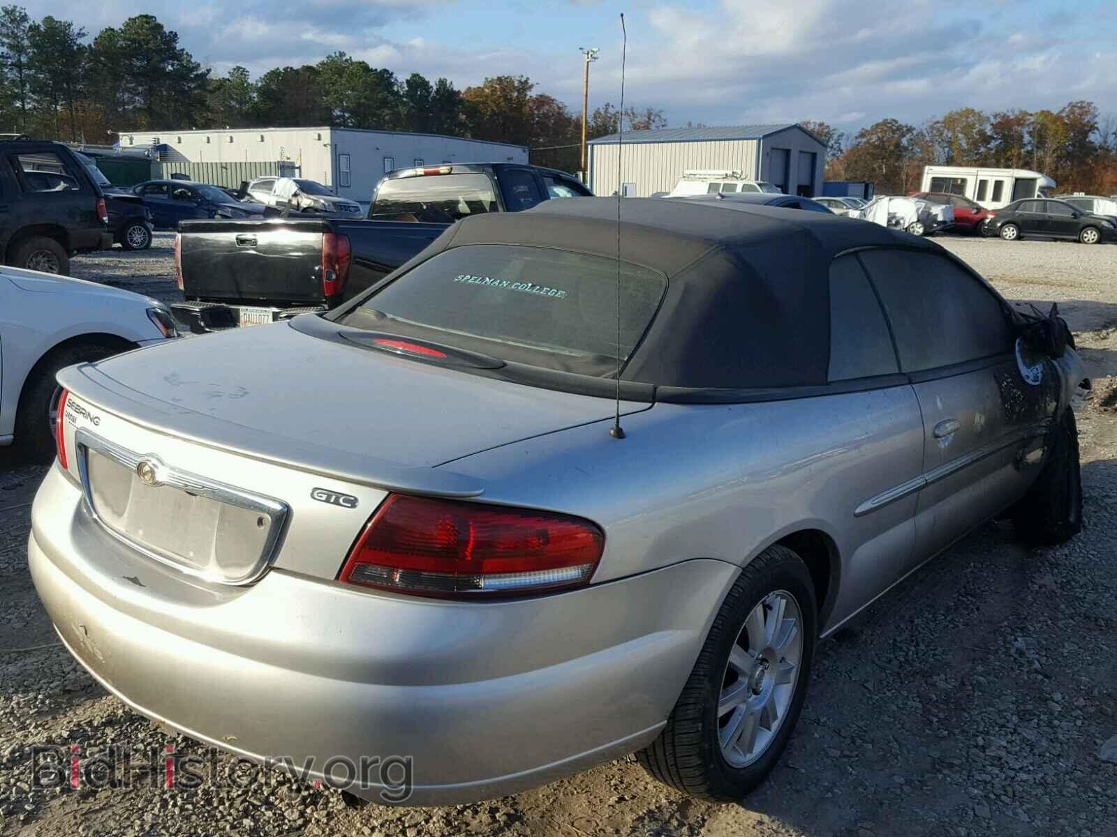 2006 CHRYSLER SEBRING - VIN: 1C3EL75R16N135257 - Фото 4