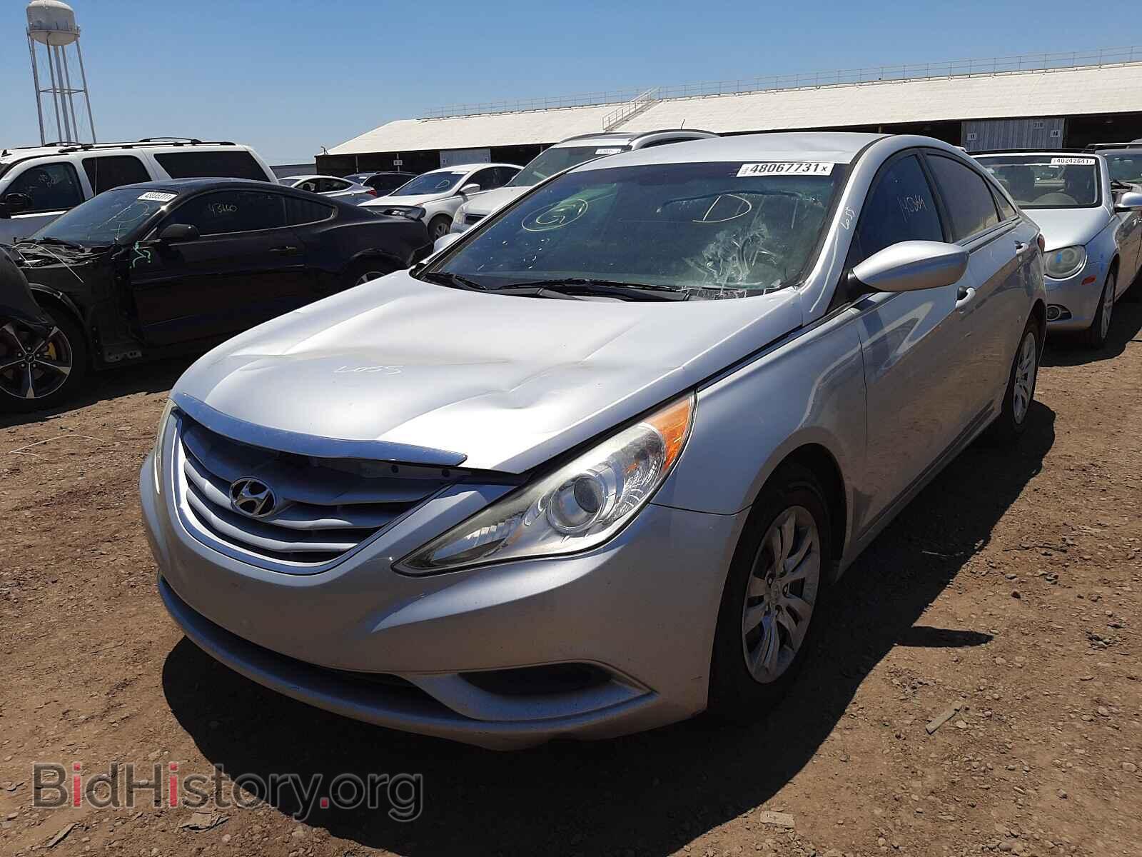 2012 HYUNDAI SONATA - VIN: 5NPEB4AC7CH412150 - Фото 2