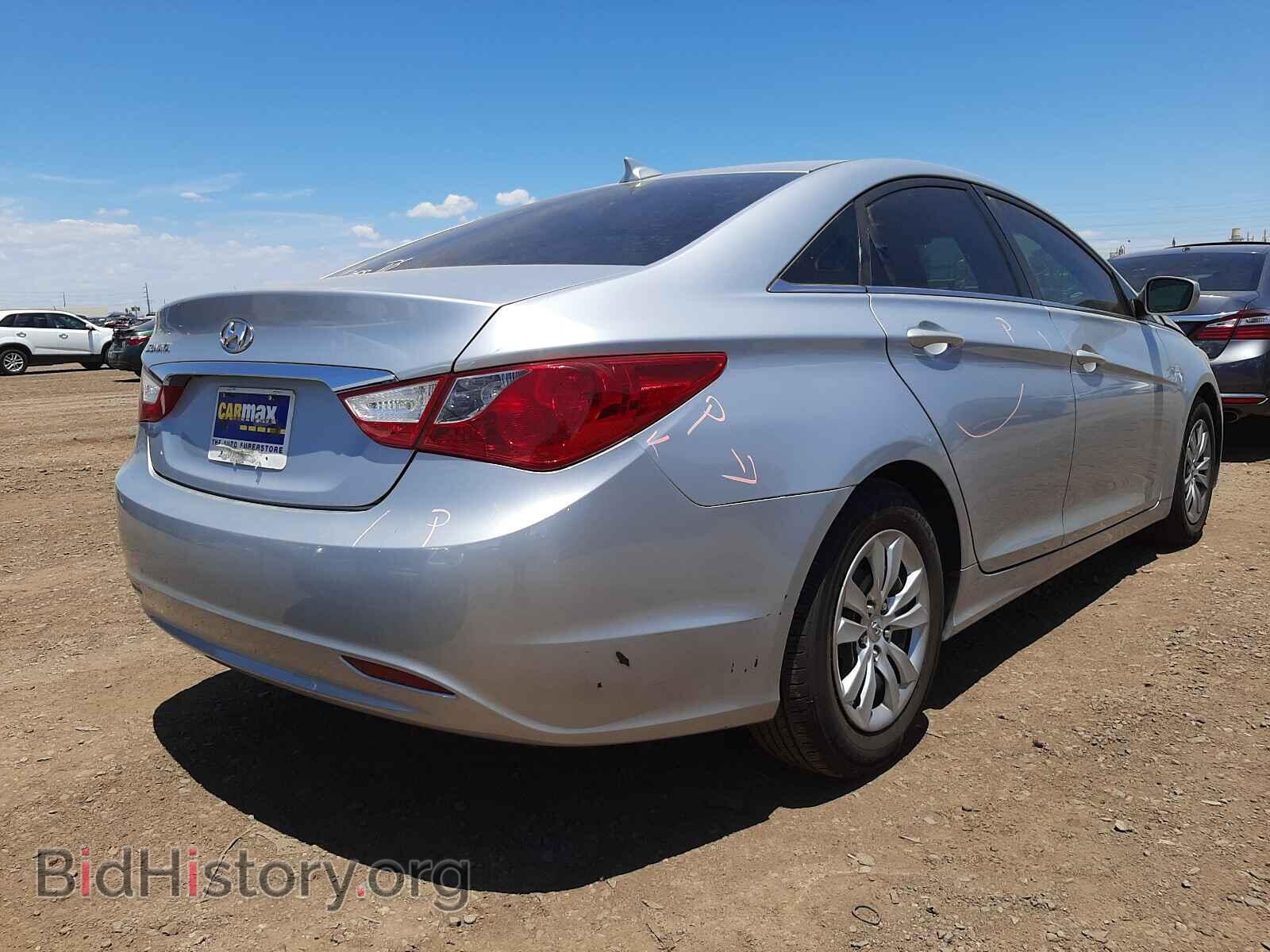2012 HYUNDAI SONATA - VIN: 5NPEB4AC7CH412150 - Фото 4