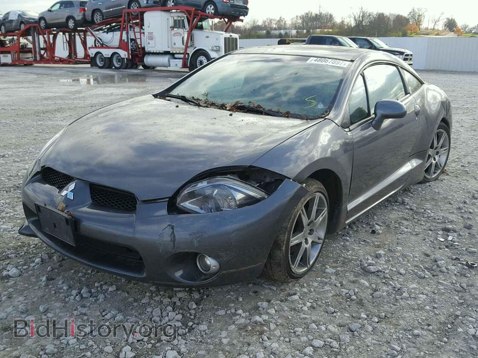 2006 MITSUBISHI ECLIPSE - VIN: 4A3AK44T46E032274 - Фото 2