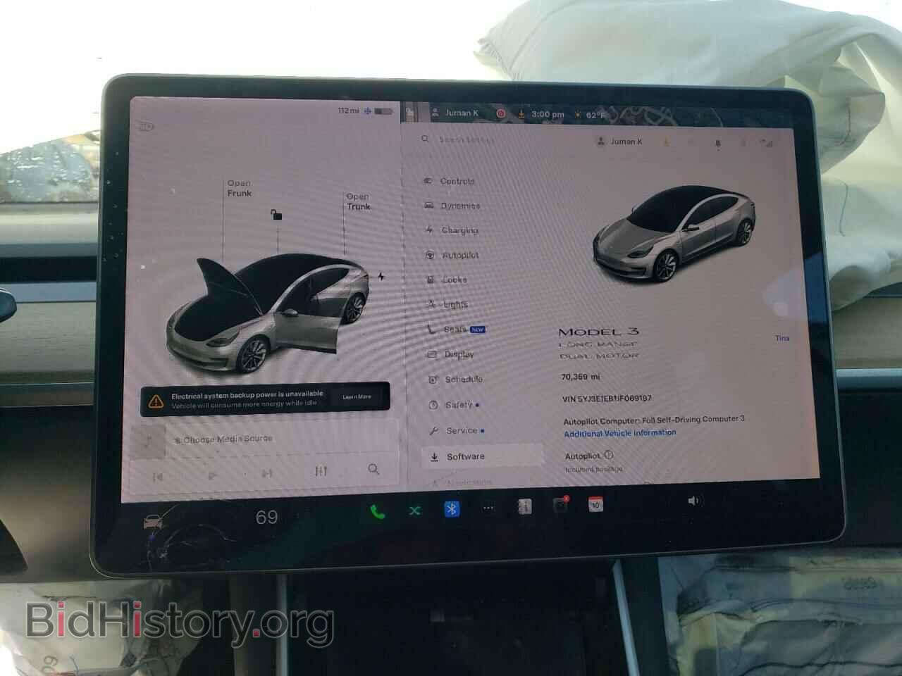 2018 TESLA MODEL 3 - VIN: 5YJ3E1EB1JF069197 - Photo 9