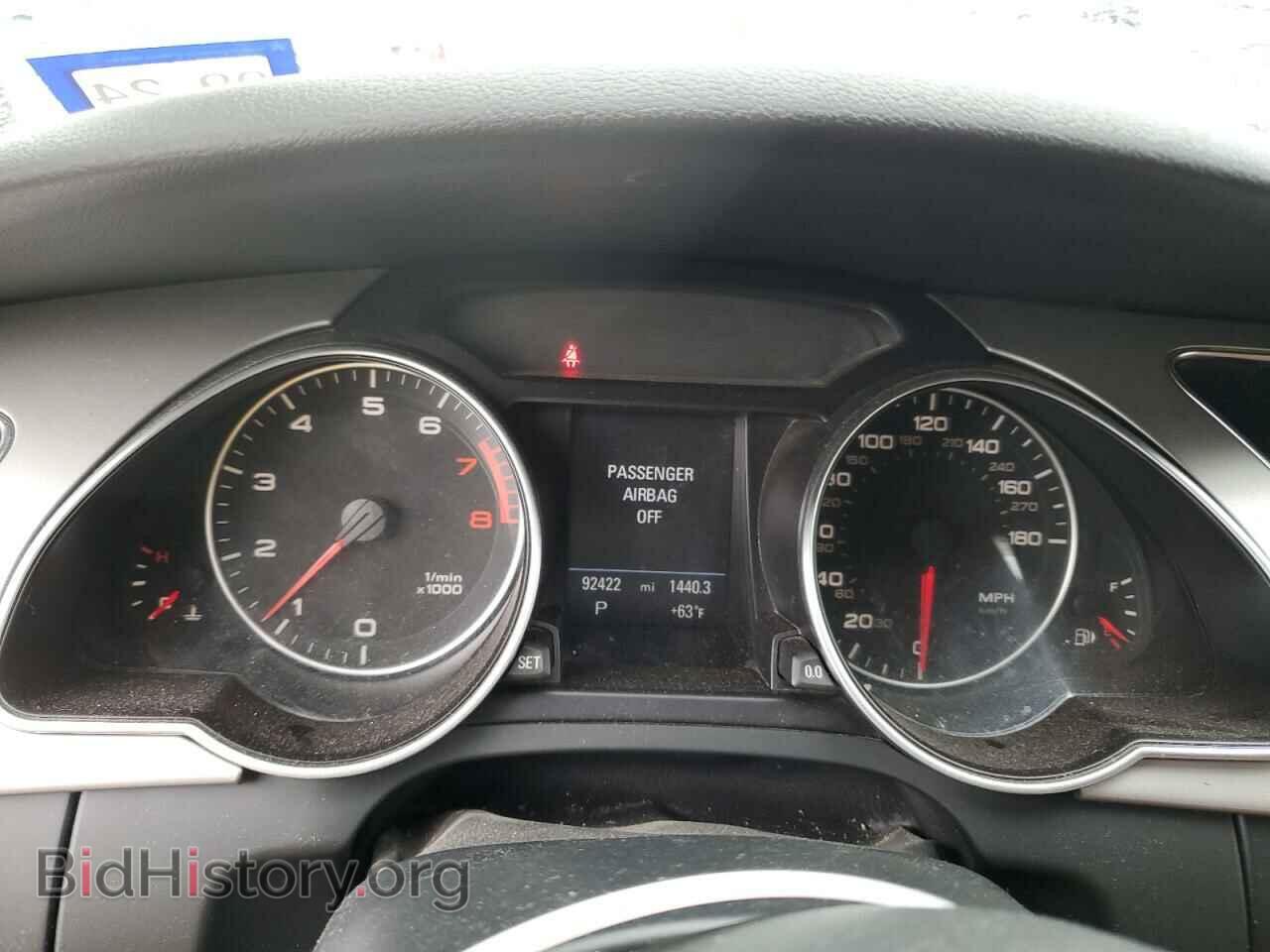 2010 AUDI A5 - VIN: WAULFAFR7AA006376 - Фото 9