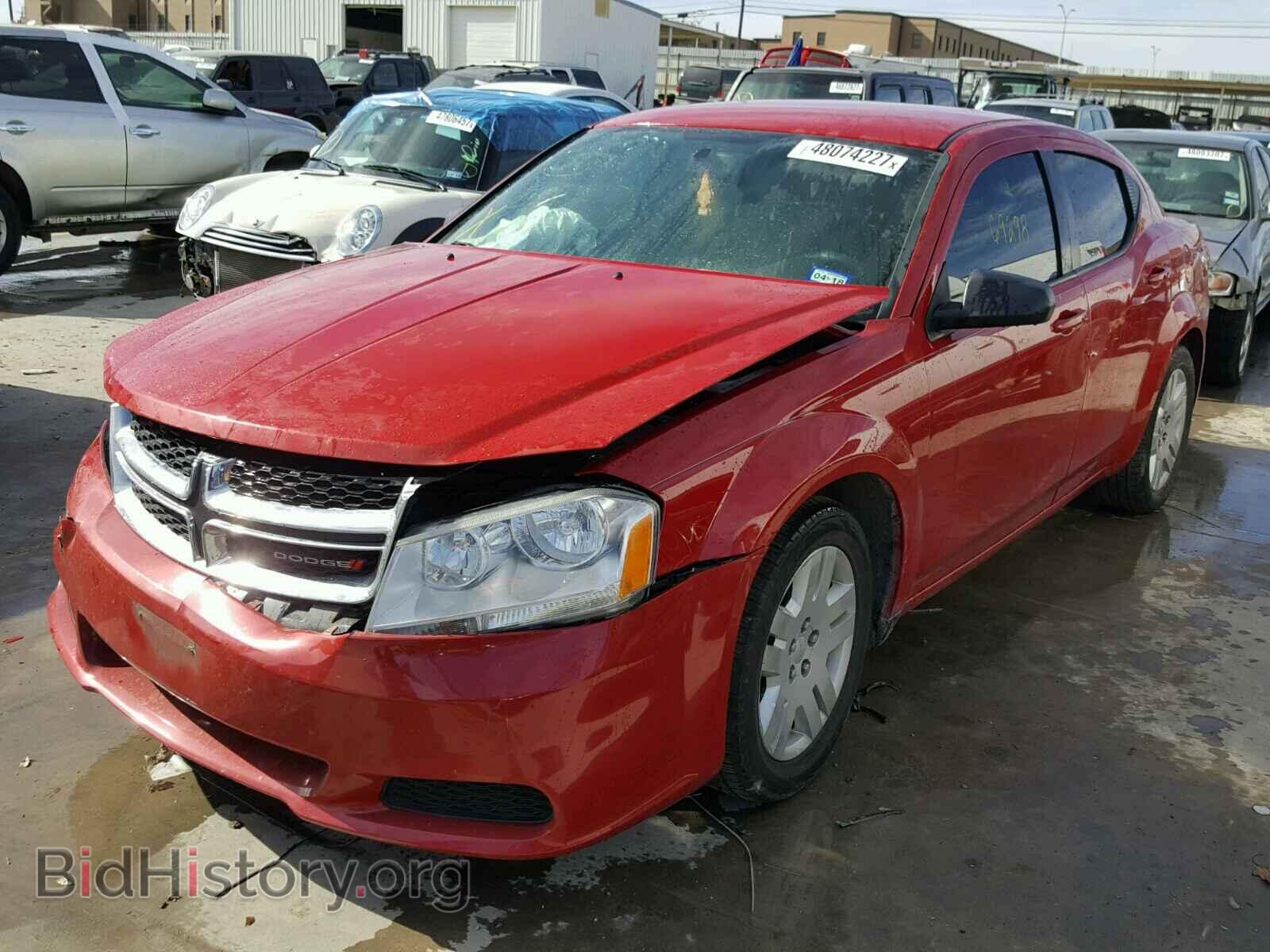 2014 DODGE AVENGER - VIN: 1C3CDZABXEN149262 - Фото 2