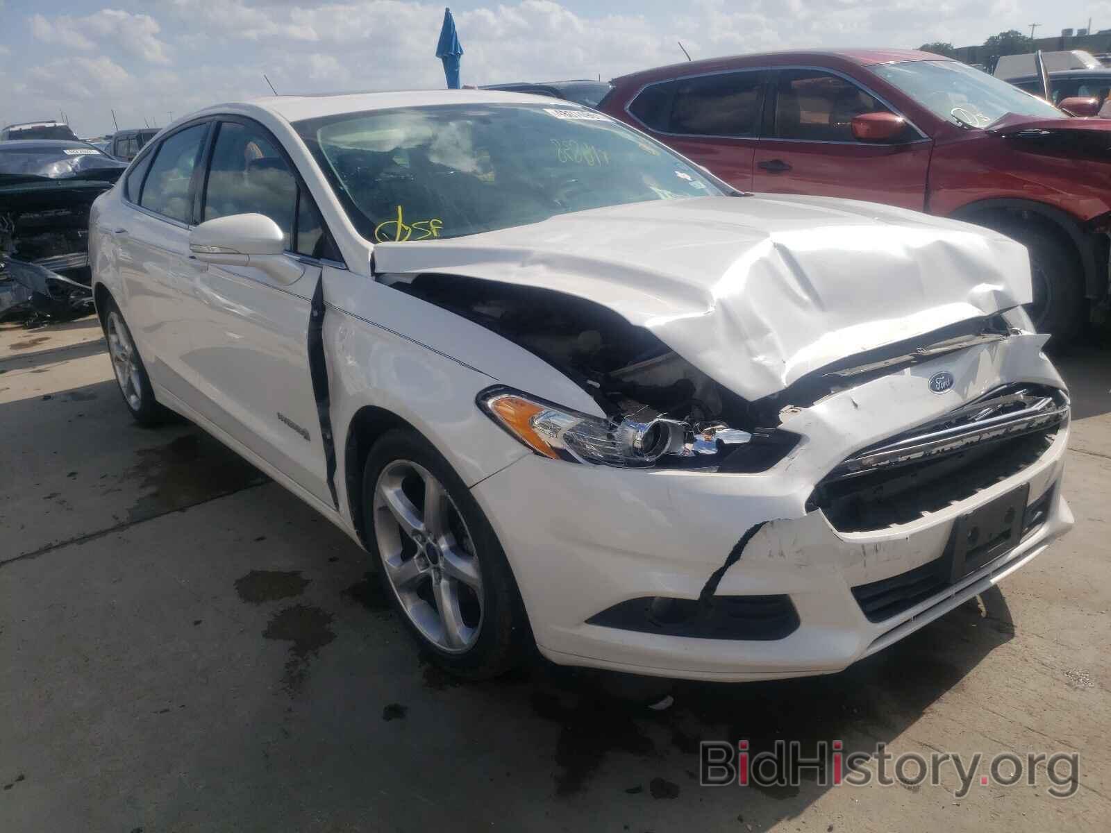 Photo 3FA6P0LU4DR374790 - FORD FUSION 2013