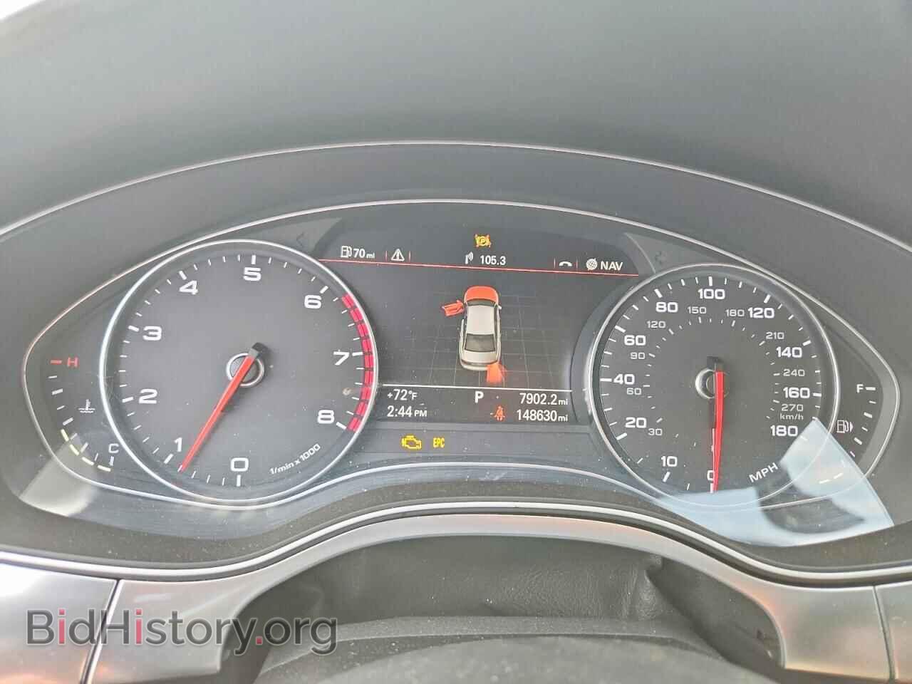 2014 AUDI A6 - VIN: WAUGFAFC8EN007810 - Фото 9