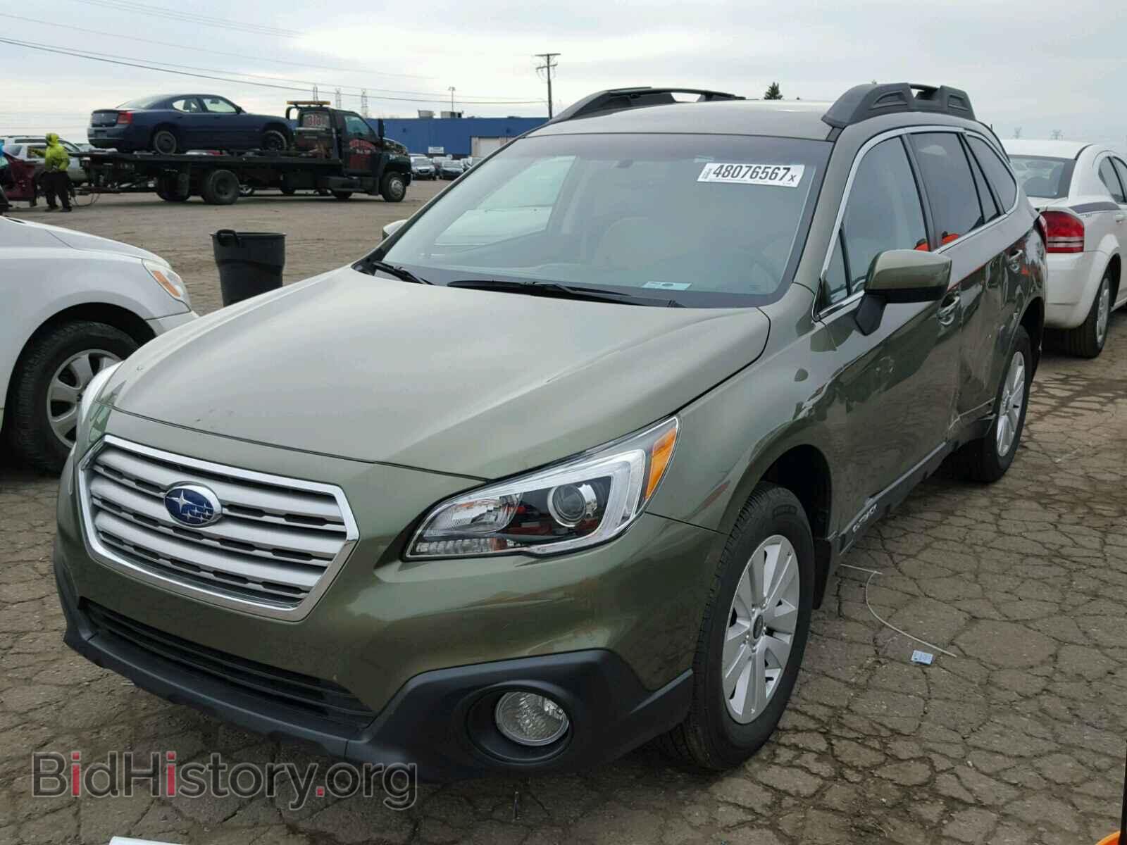 2016 SUBARU OUTBACK - VIN: 4S4BSBCC7G3351044 - Фото 2