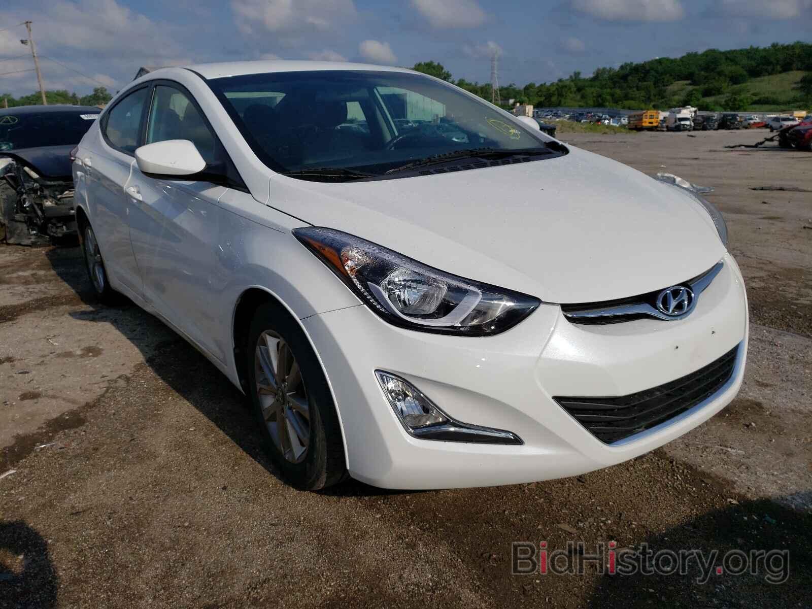 Photo 5NPDH4AE5GH743696 - HYUNDAI ELANTRA 2016