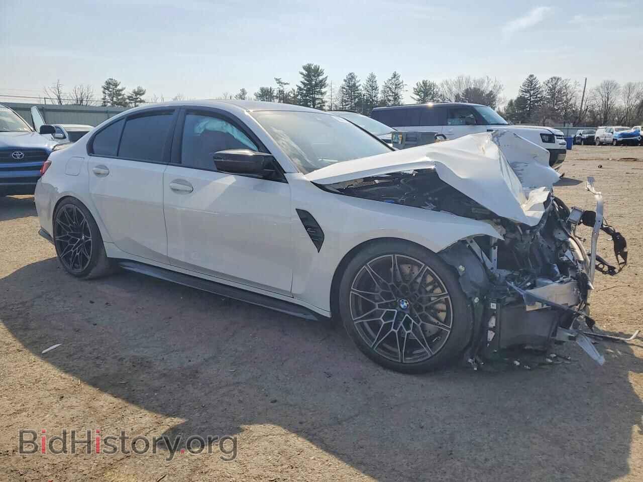 2024 BMW M3 - VIN: WBS43AY0XRFT23767 - Фото 4