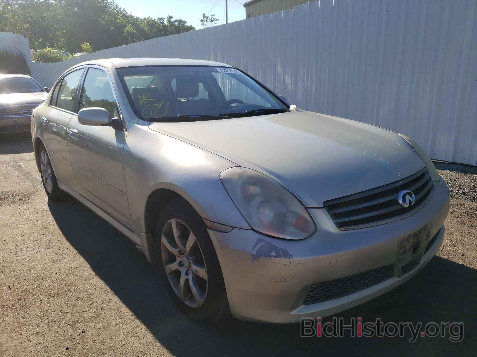 Photo JNKCV51F76M605549 - INFINITI G35 2006