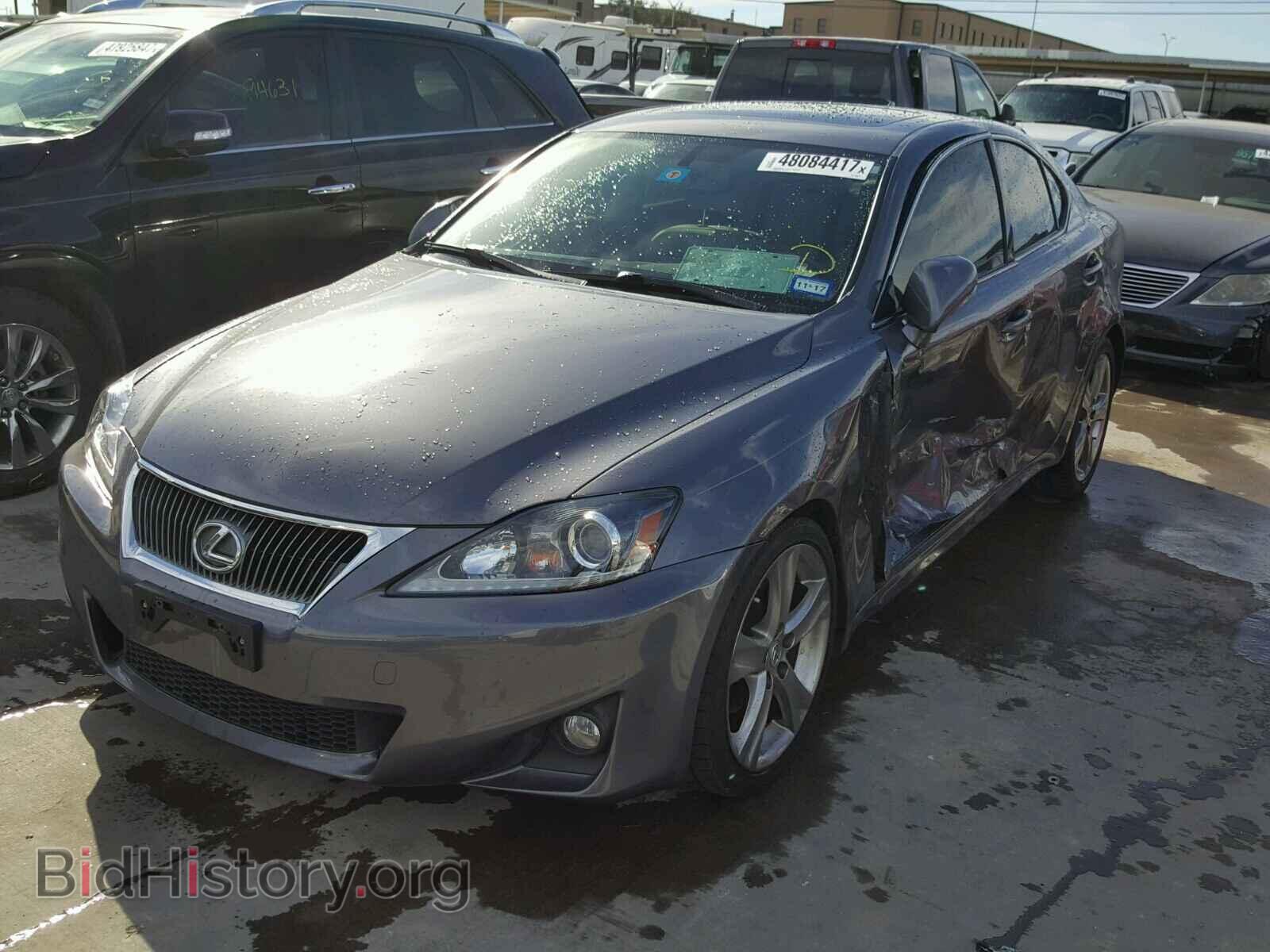 2012 LEXUS IS250 - VIN: JTHBF5C2XC5157333 - Фото 2