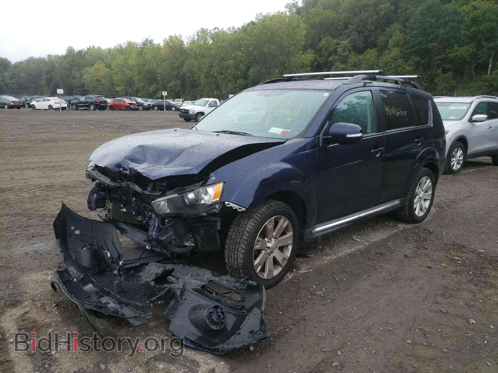2013 MITSUBISHI OUTLANDER - VIN: JA4JT3AW4DU002021 - Фото 2