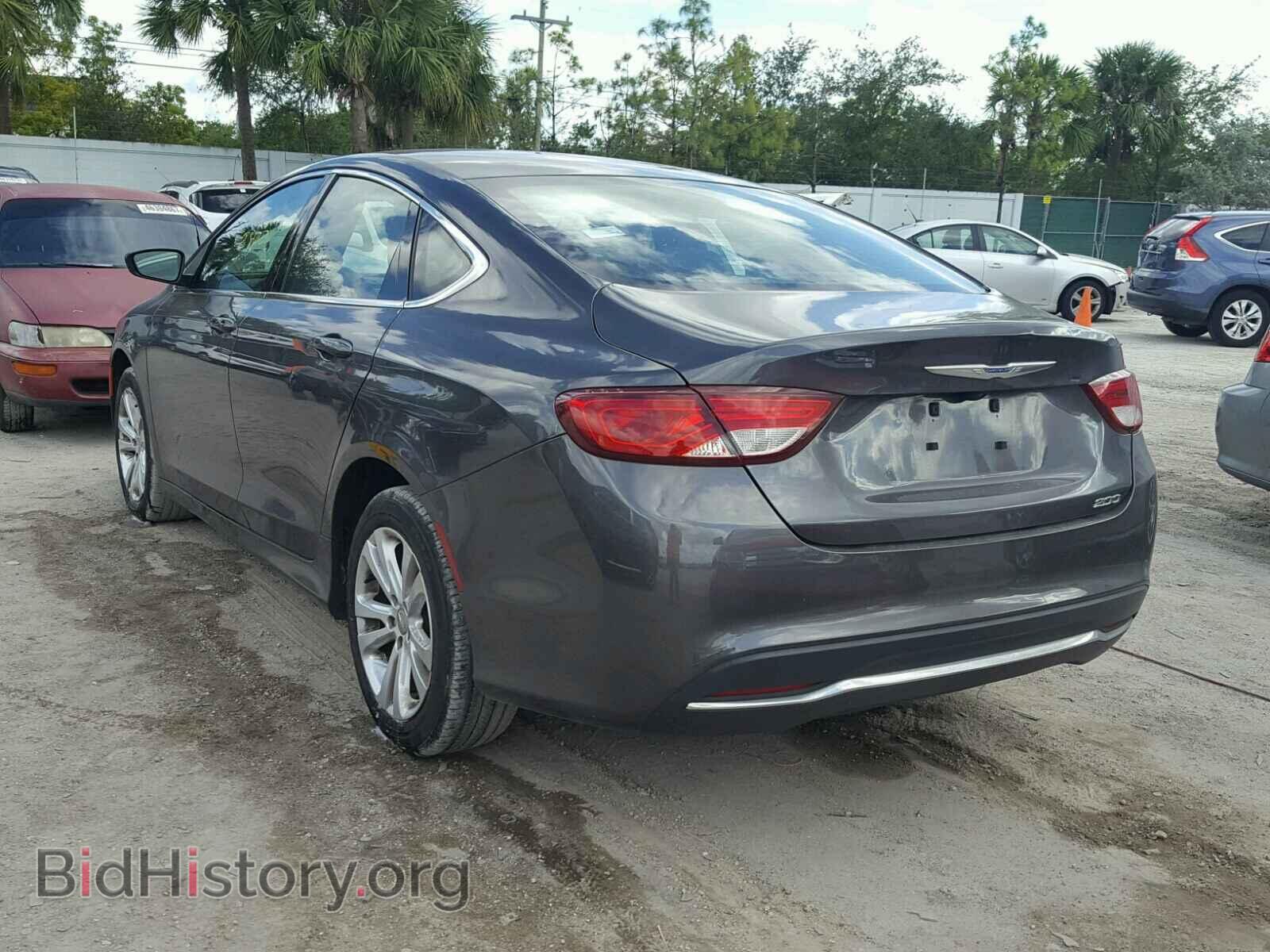 2016 CHRYSLER 200 - VIN: 1C3CCCAB2GN103749 - Фото 3