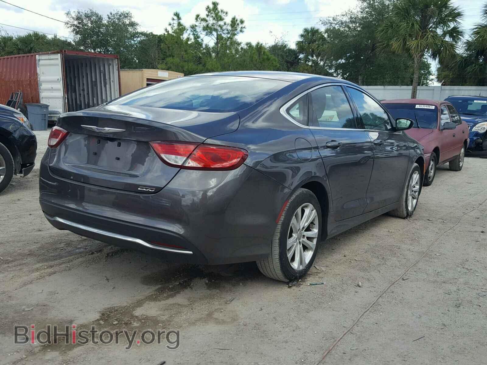 2016 CHRYSLER 200 - VIN: 1C3CCCAB2GN103749 - Фото 4