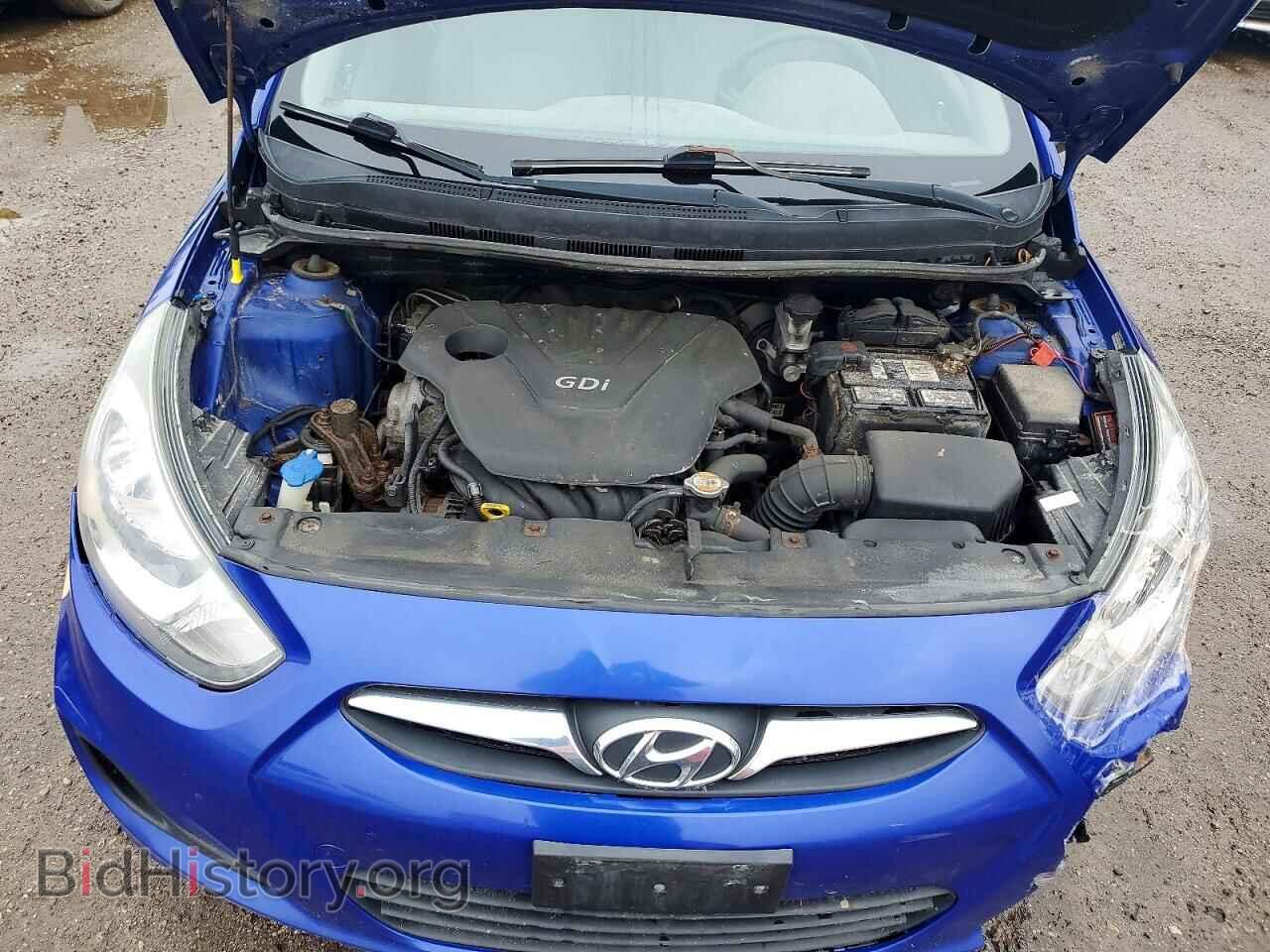2012 HYUNDAI ACCENT - VIN: KMHCT4AEXCU057434 - Фото 11