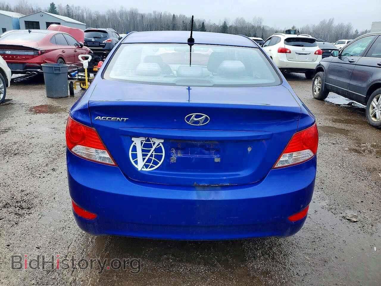2012 HYUNDAI ACCENT - VIN: KMHCT4AEXCU057434 - Фото 6