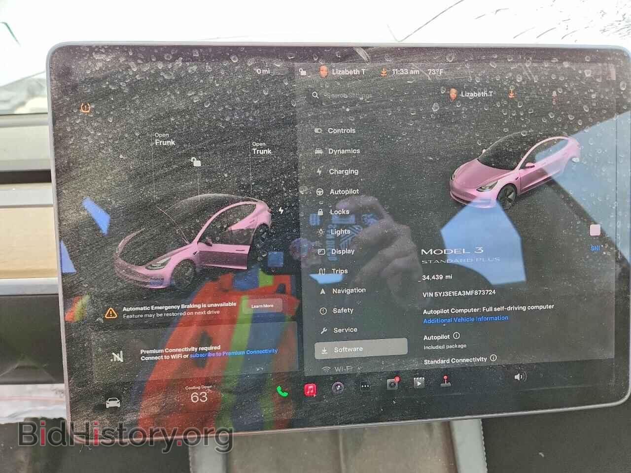 2021 TESLA MODEL 3 - VIN: 5YJ3E1EA3MF873724 - Photo 9