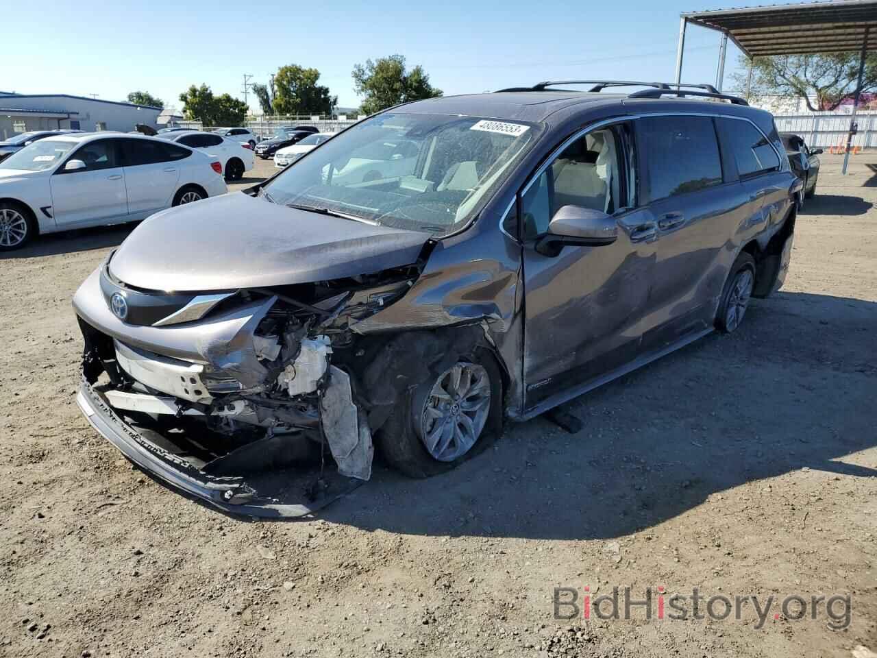 Photo 5TDBRKEC0MS001956 - TOYOTA SIENNA 2021