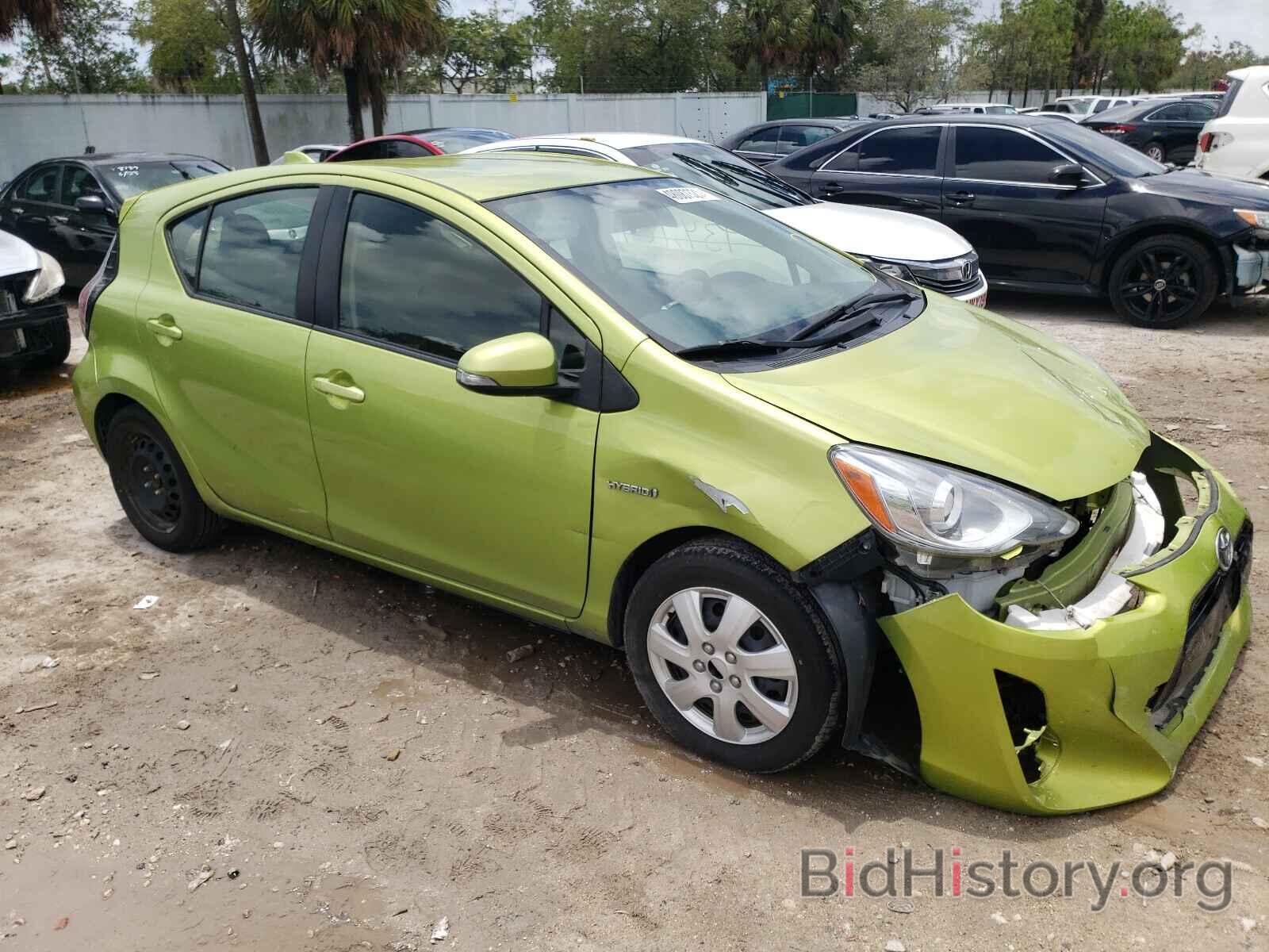 Photo JTDKDTB31F1101315 - TOYOTA PRIUS 2015