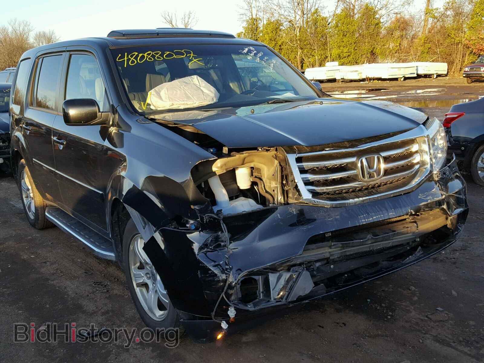 Фотография 5FNYF4H51CB020045 - HONDA PILOT 2012