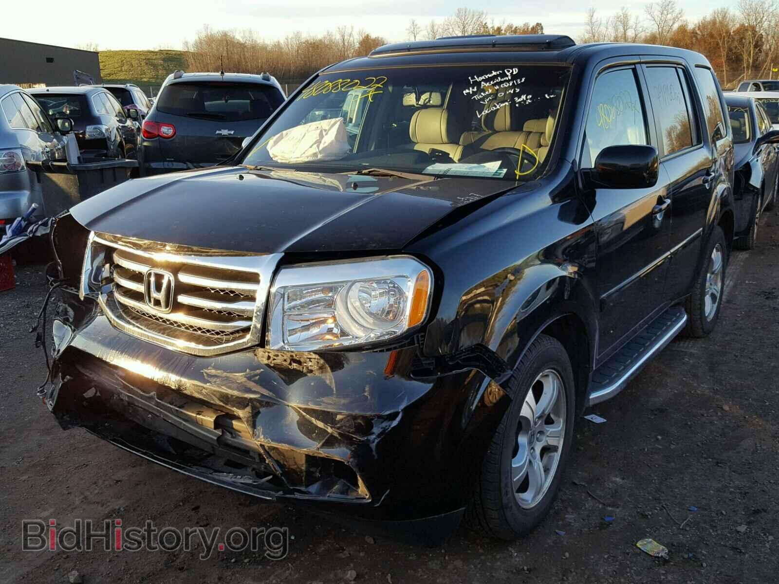 2012 HONDA PILOT - VIN: 5FNYF4H51CB020045 - Photo 2