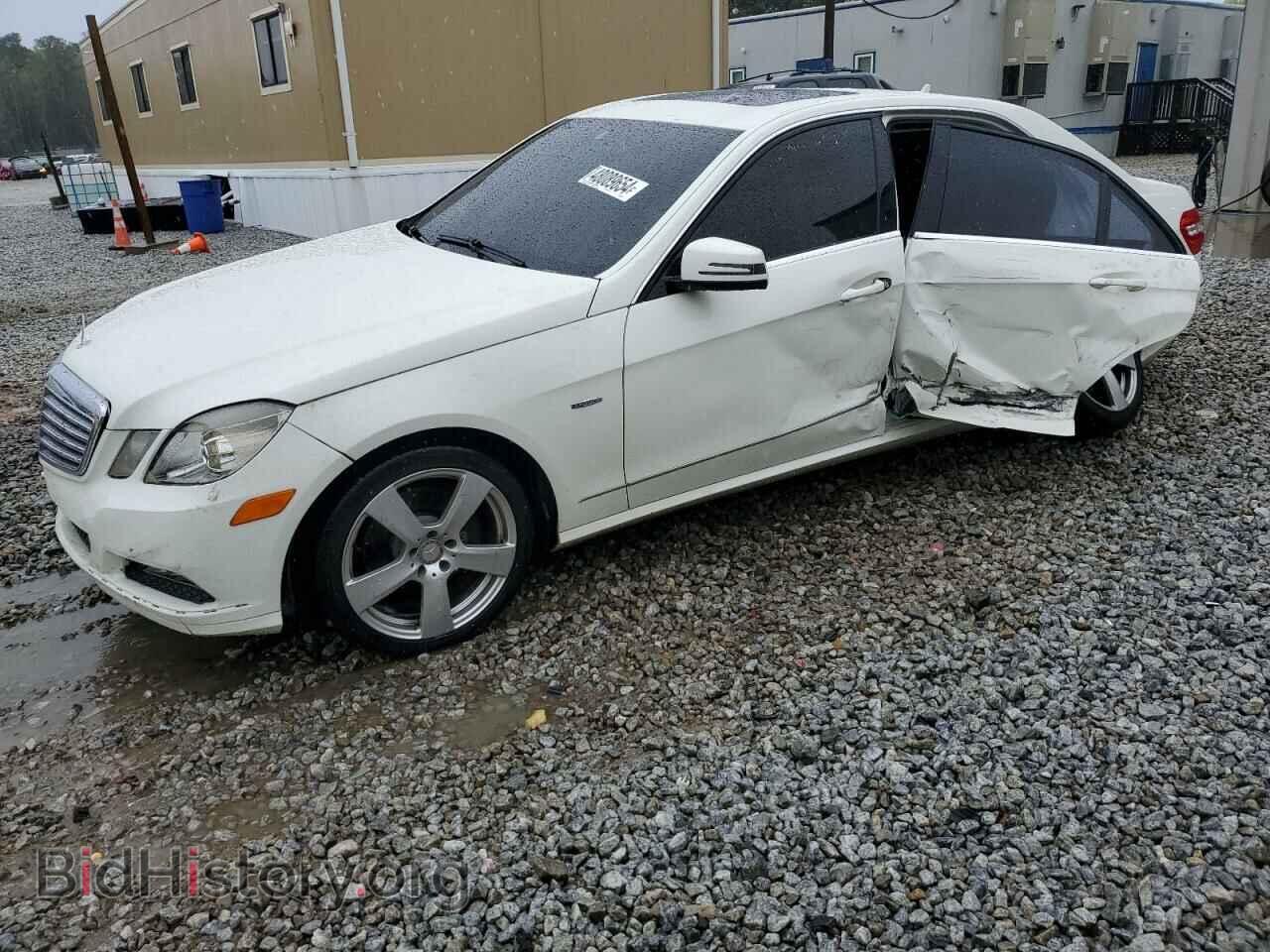 Photo WDDHF8JB7CA626357 - MERCEDES-BENZ E-CLASS 2012