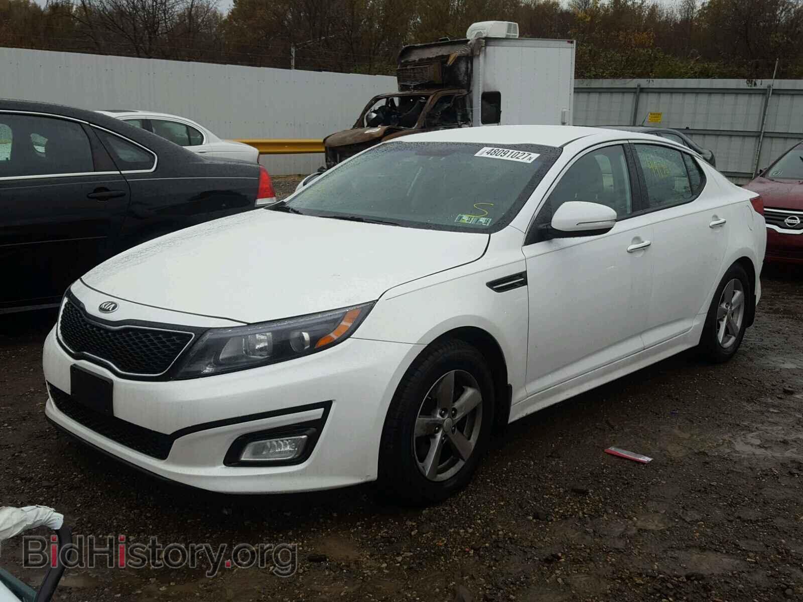 2014 KIA OPTIMA - VIN: 5XXGM4A76EG334724 - Фото 2