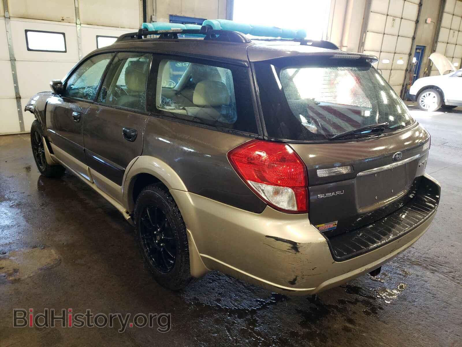2008 SUBARU OUTBACK - VIN: 4S4BP61C687349422 - Фото 3