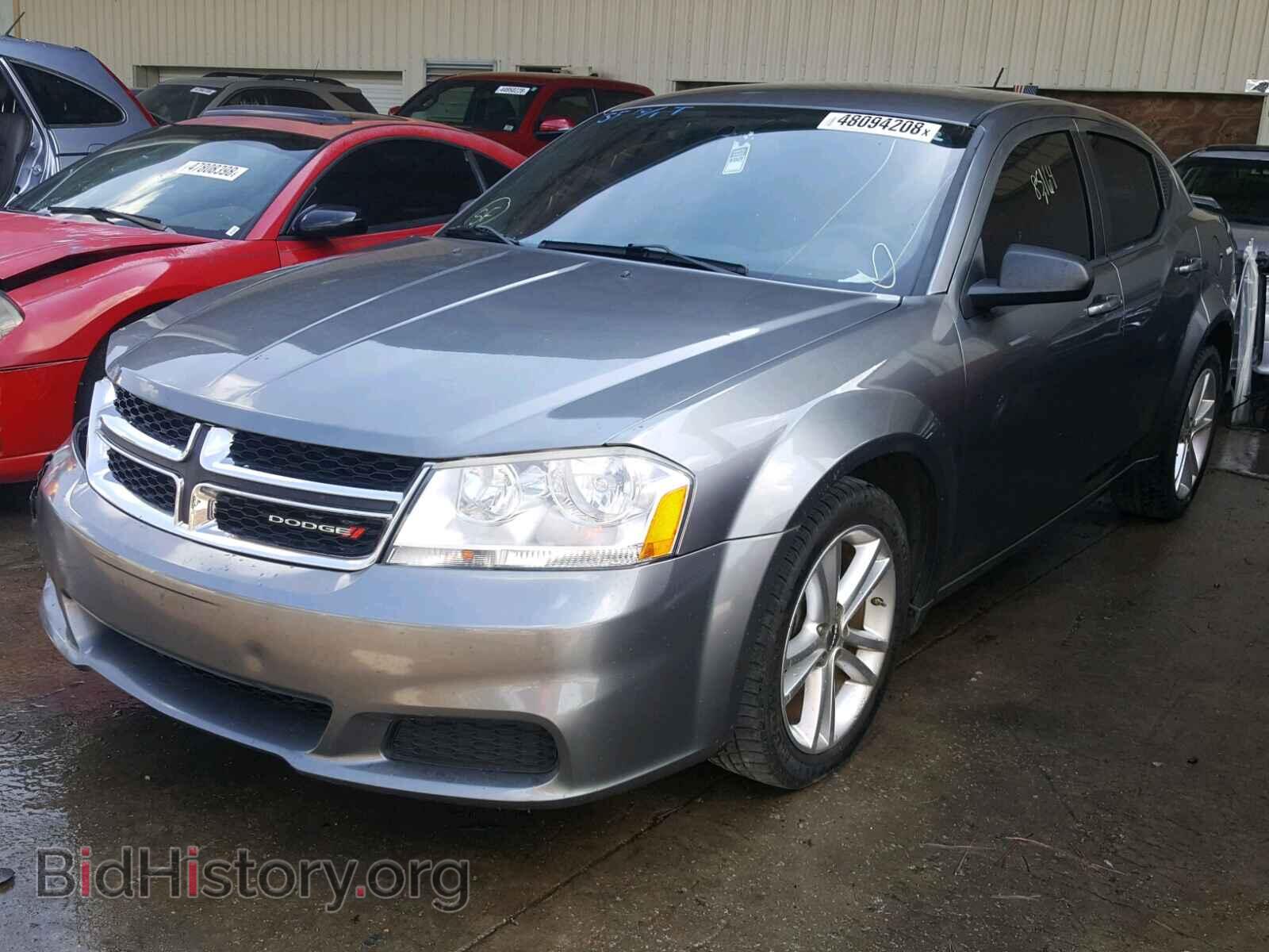 2012 DODGE AVENGER - VIN: 1C3CDZAGXCN254697 - Фото 2