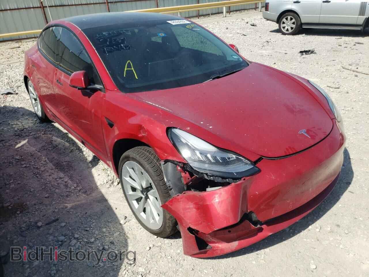 Photo 5YJ3E1EA4MF851263 - TESLA MODEL 3 2021