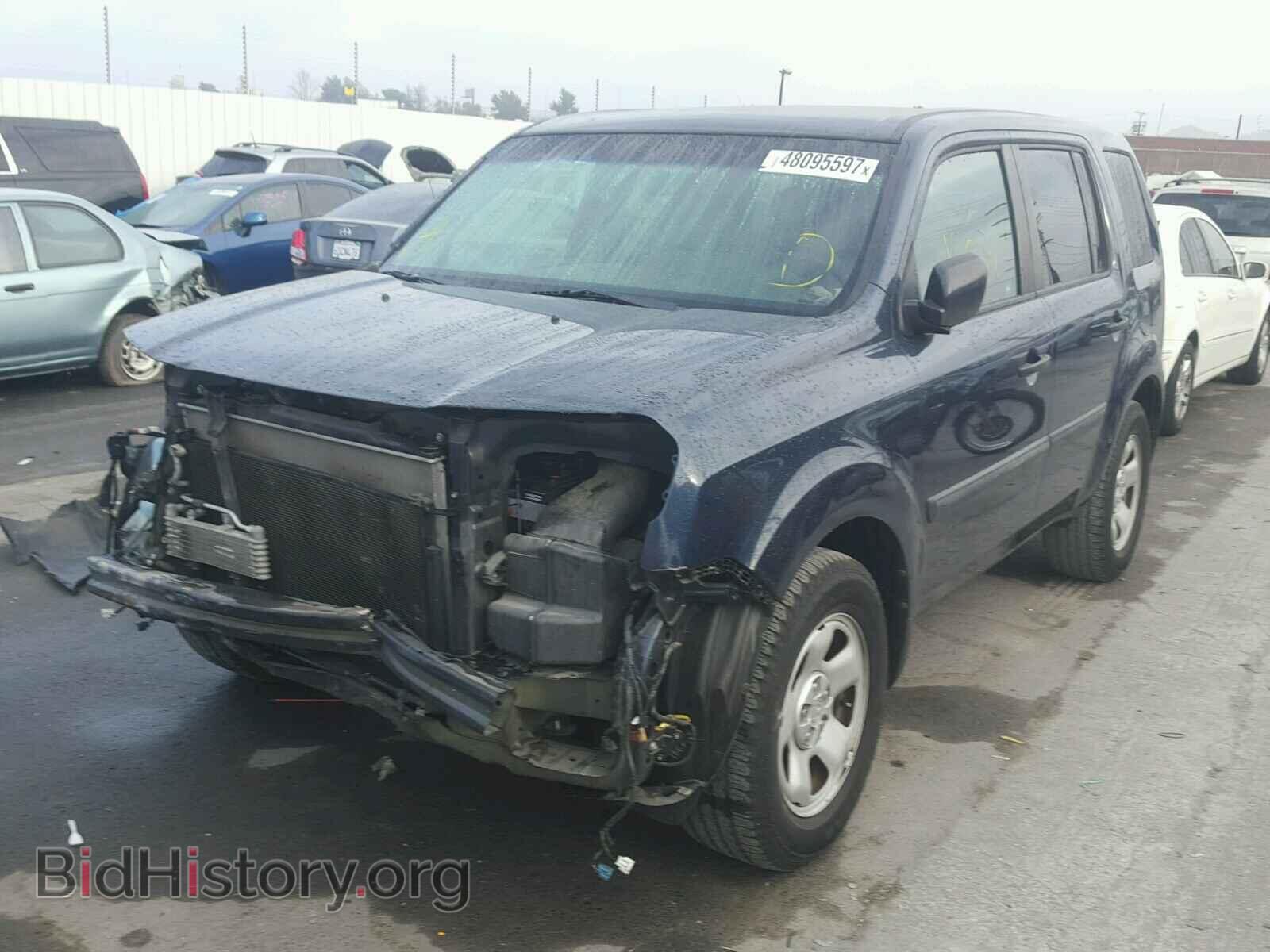 2011 HONDA PILOT - VIN: 5FNYF3H23BB007604 - Фото 2