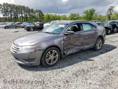 2014 Ford TAURUS TAURUS SEL, gray — VIN 1FAHP2E85EG164230, Copart
