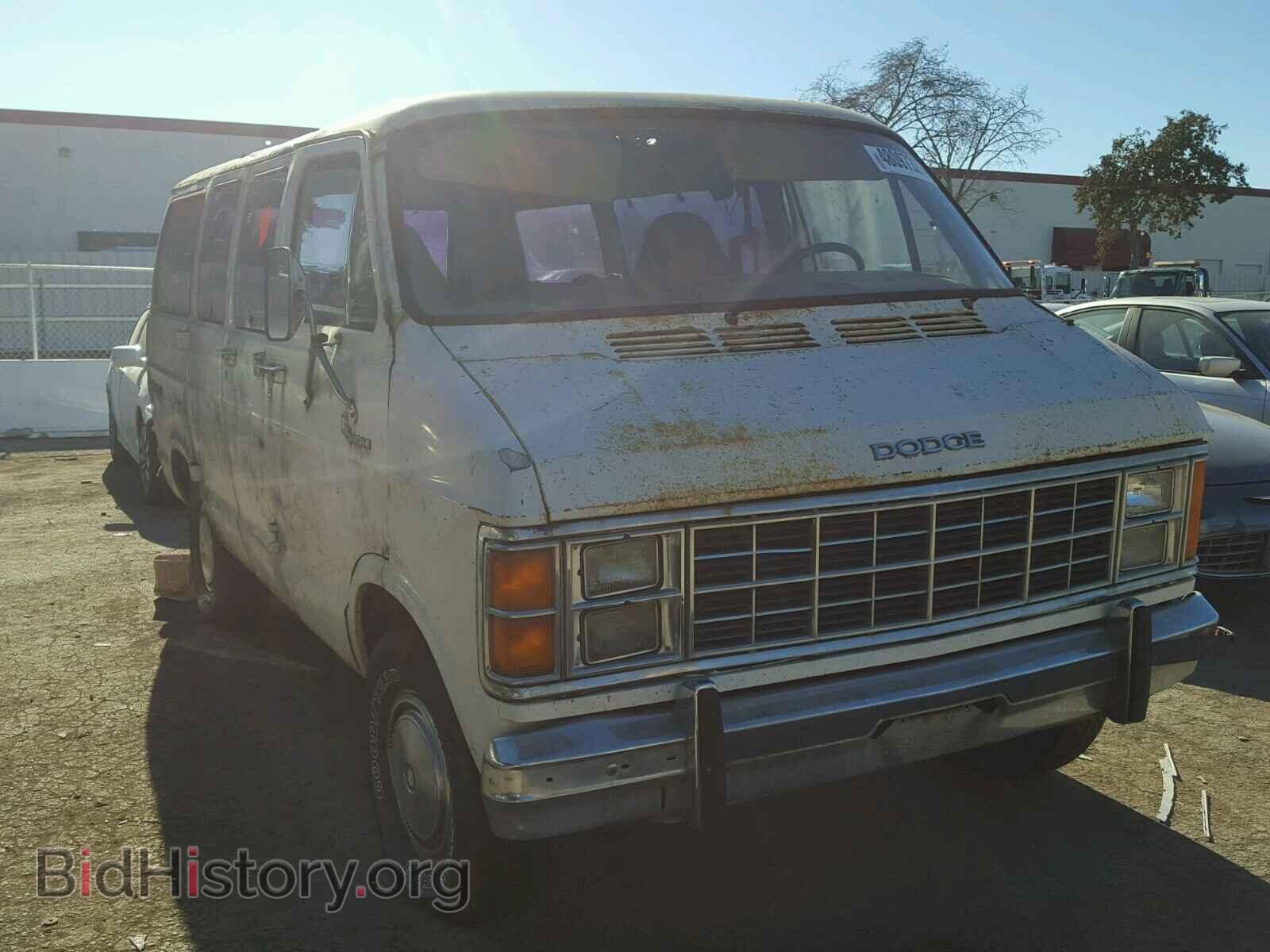 Photo 2B4GB11E2CK192997 - DODGE RAM VAN 1982