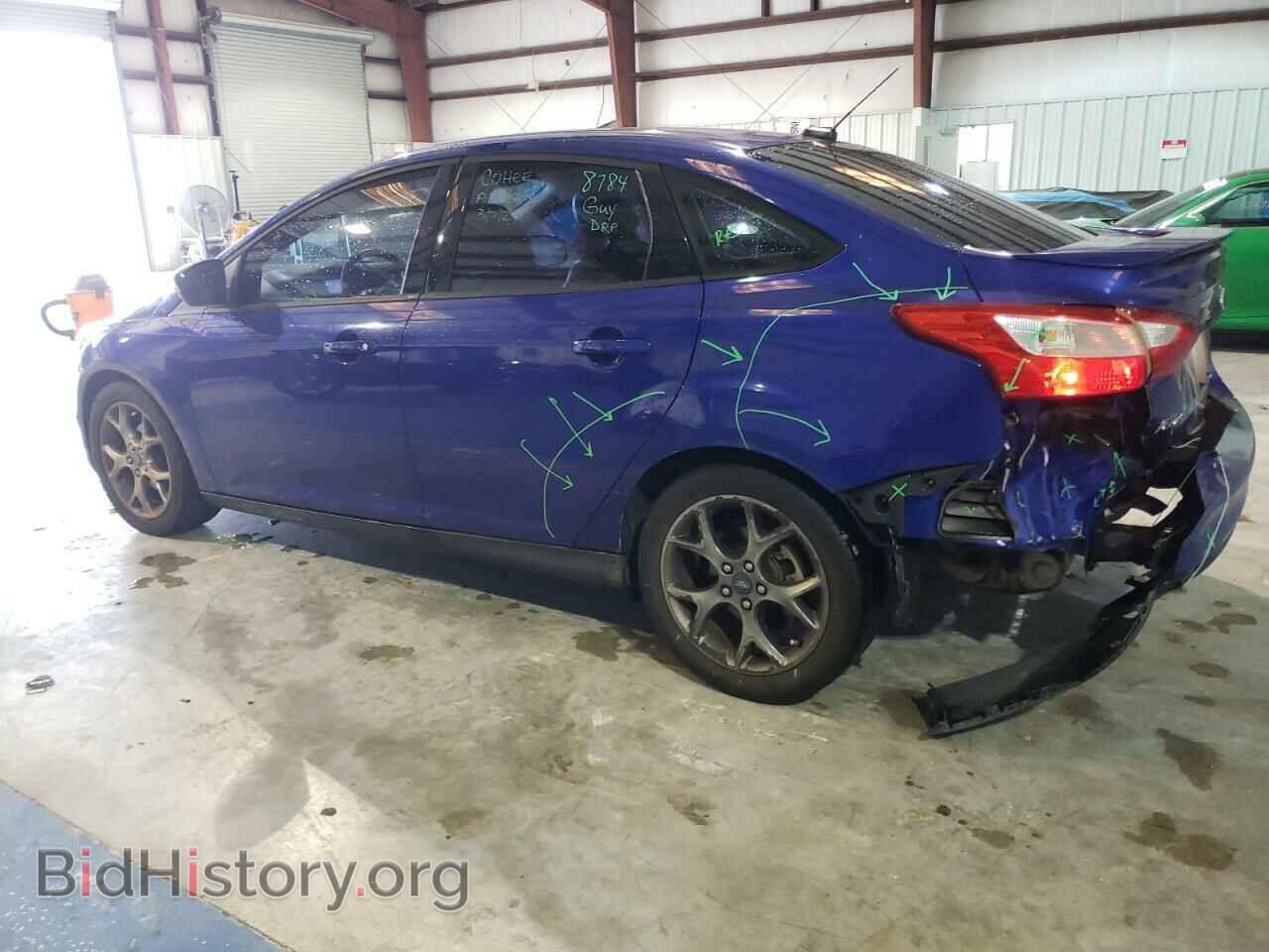 2013 FORD FOCUS - VIN: 1FADP3F22DL104541 - Фото 2