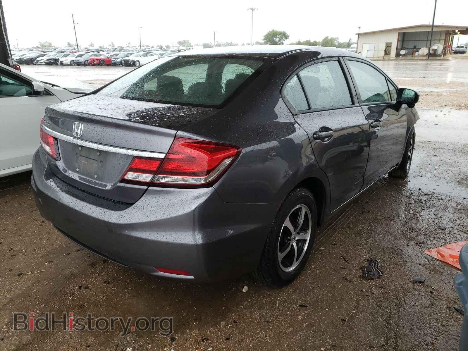 2015 HONDA CIVIC - VIN: 19XFB2F79FE222346 - Фото 4