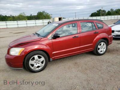 2008 Dodge CALIBER Caliber SX, красный — VIN 1B3HB48B38D651509, Copart