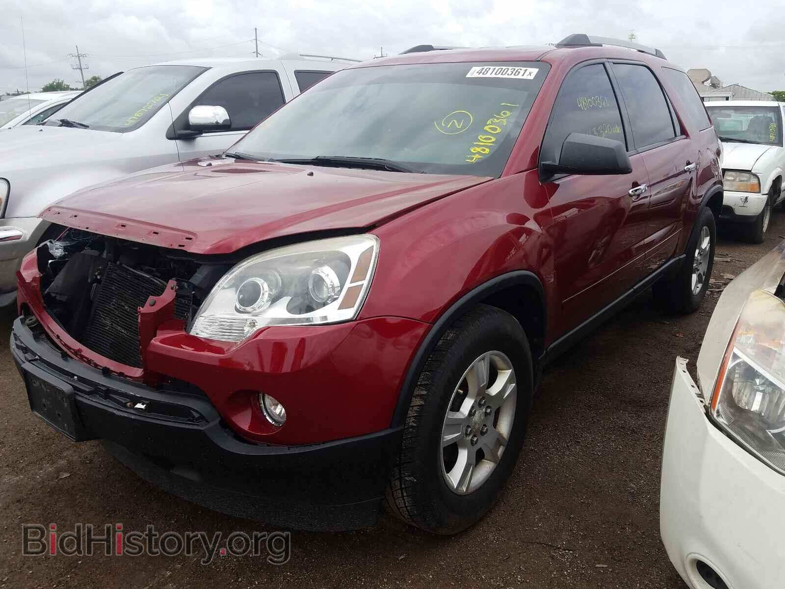 2010 GMC ACADIA - VIN: 1GKLRLED6AJ194341 - Фото 2
