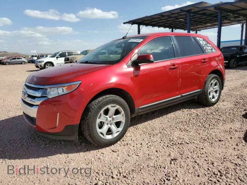 2012 Ford EDGE SEL (VIN 2FMDK3JCXCBA92951) — photo 1 of 13, Copart, damage: rear end