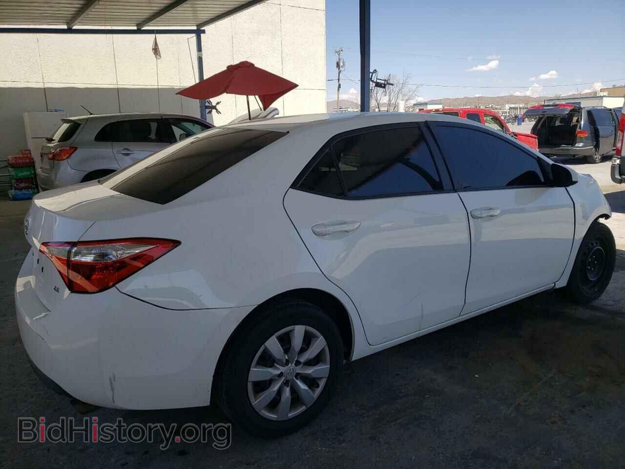 2014 TOYOTA COROLLA - VIN: 2T1BURHE0EC158370 - Фото 3