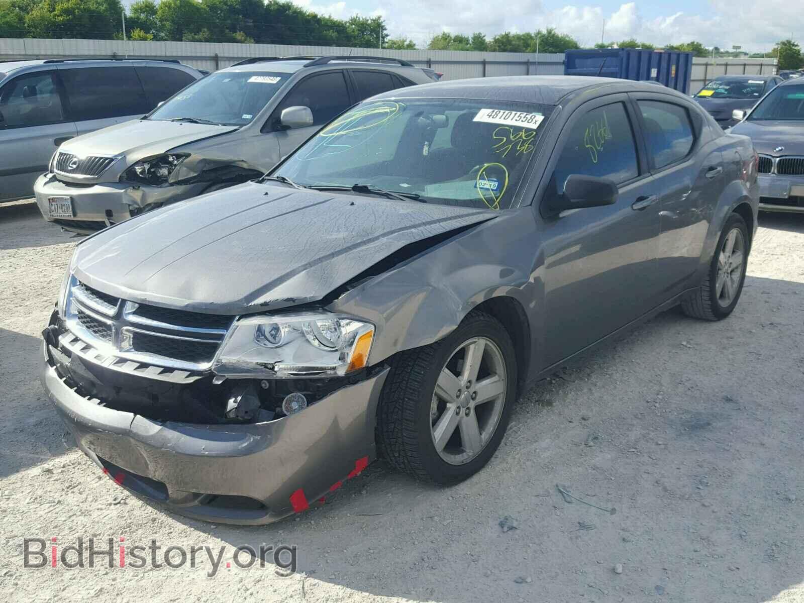 2013 DODGE AVENGER - VIN: 1C3CDZAB5DN566738 - Фото 2